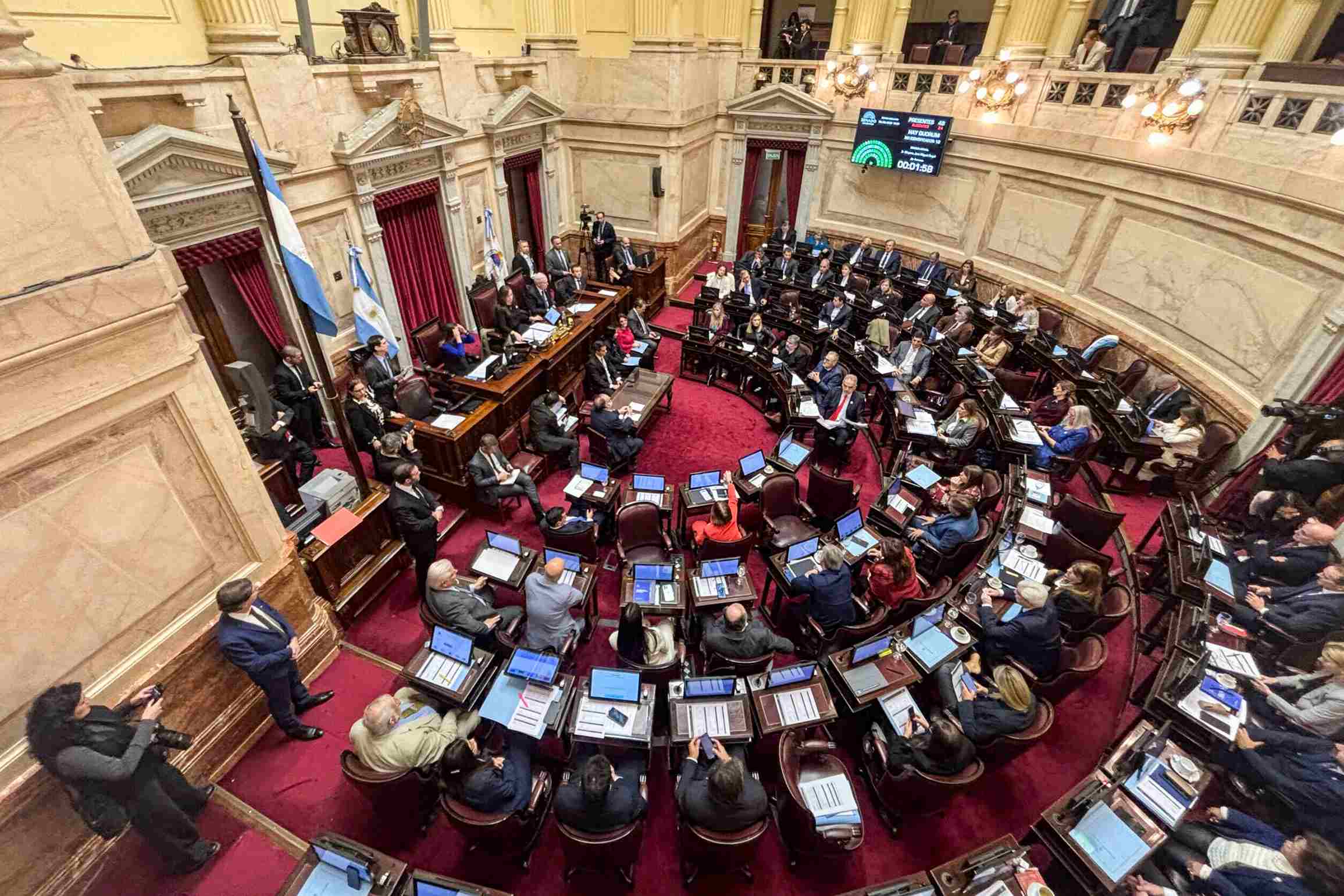 El Senado debatirá la reforma del Banco Central y subsidios de Zonas Frías