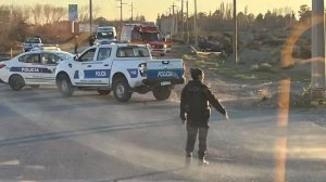 Choque fatal en Chubut: murió luego de volcar e impactar a gran velocidad contra un poste de luz
