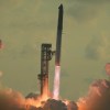 Imagen de SpaceX lanzó la nave Starship con los satélites Starlink más avanzados: así fue el momento del despegue