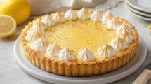 Imagen de Tarta de limón cremosa: una receta fácil, fresca y con mucho sabor