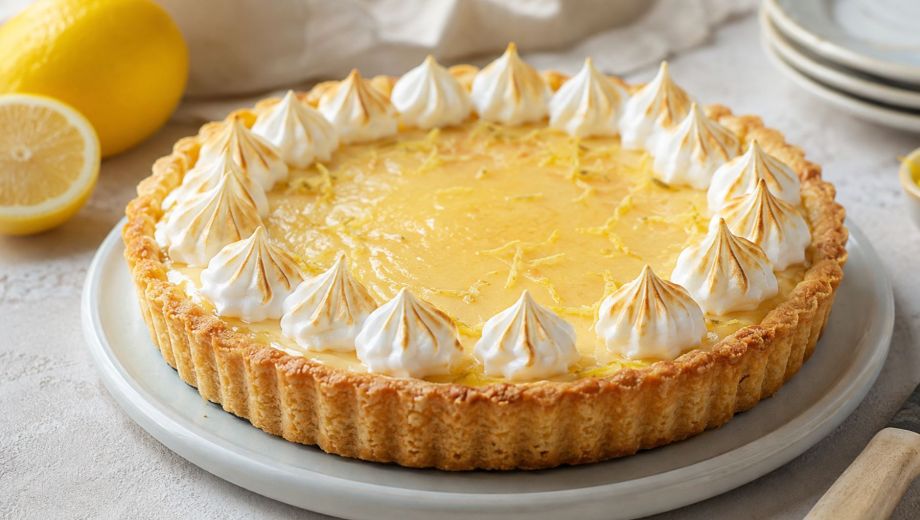 Tarta de limón. Foto ilustrativa.