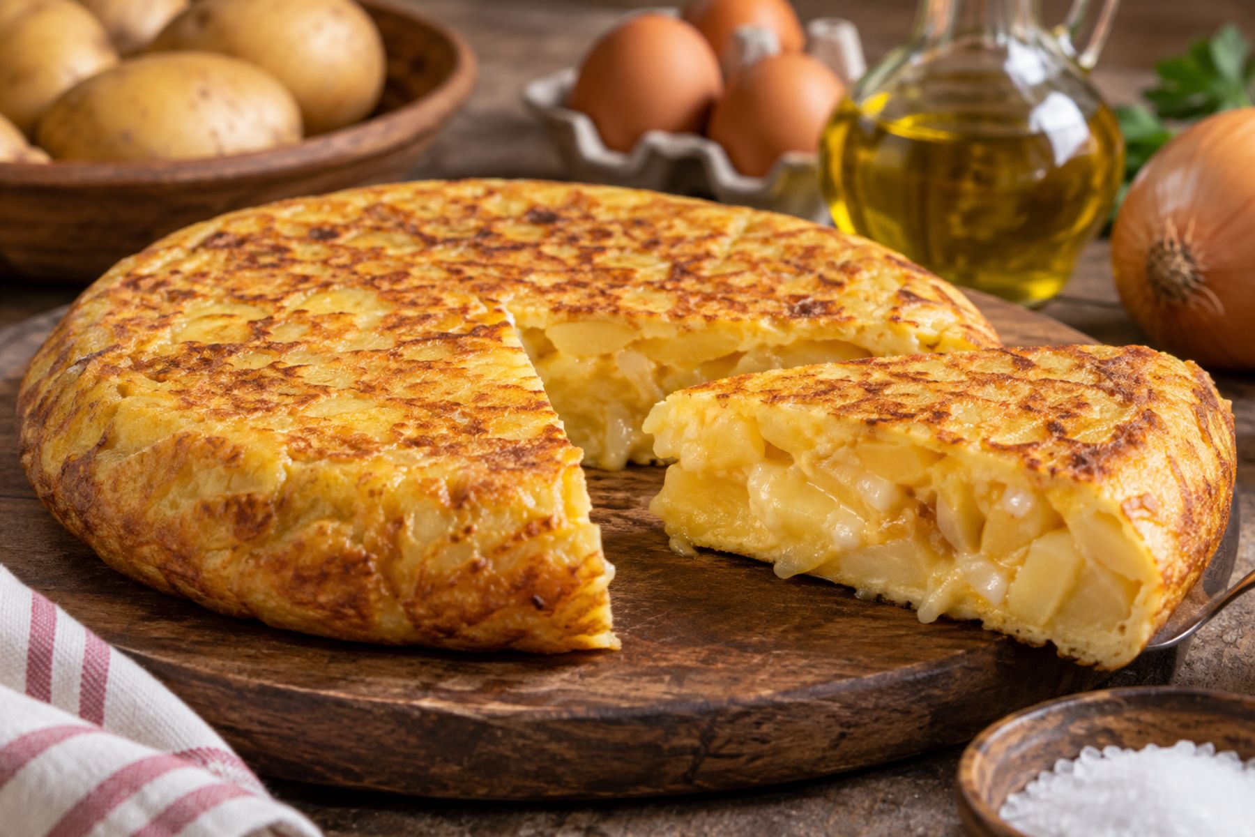 Consejos para lograr una tortilla de papas española perfecta