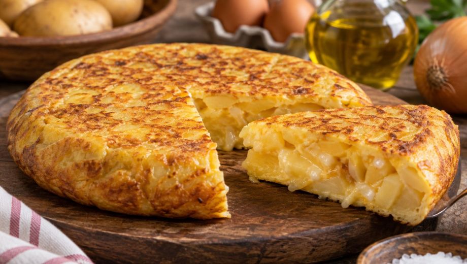 Tortilla de papas. Foto ilustrativas.