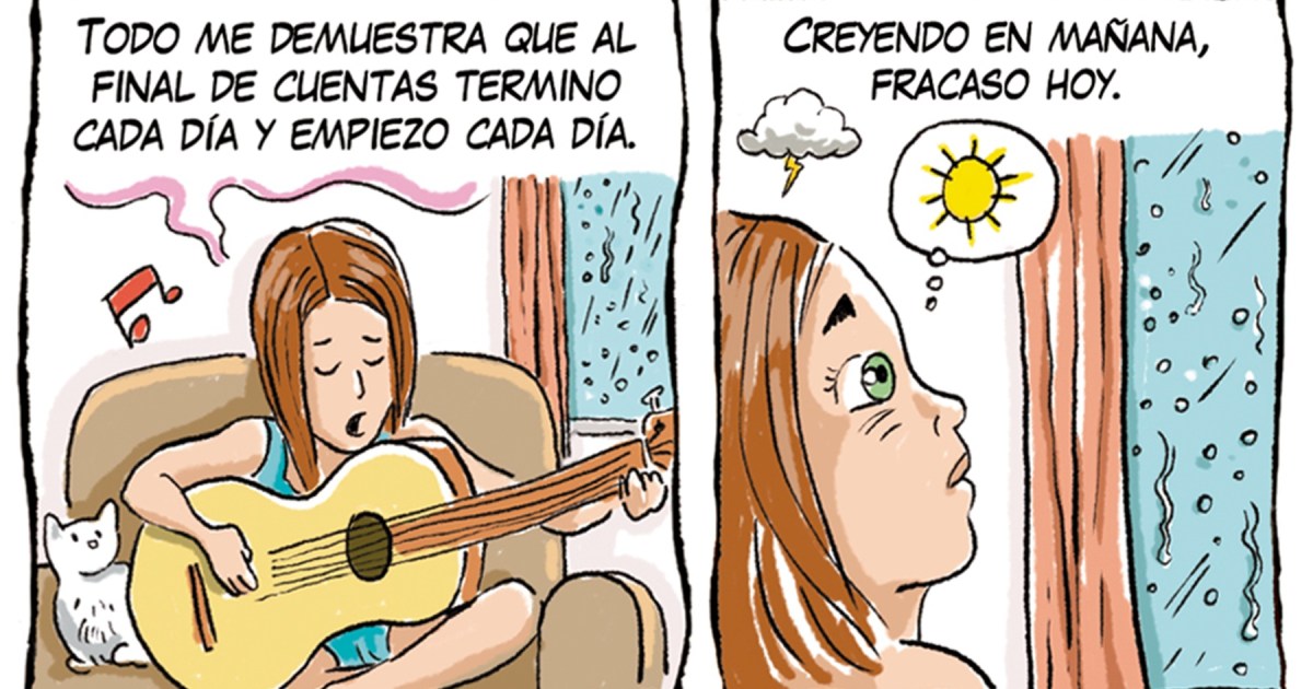 Nueva tira de Chelo Candia en el suplemento de Viajes y Turismo