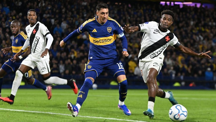 Miguel Merentiel le ganó la pulseada a Enner Valencia y será titular en la revancha ante Vasco da Gama. (Foto: FOTOBAIRES)