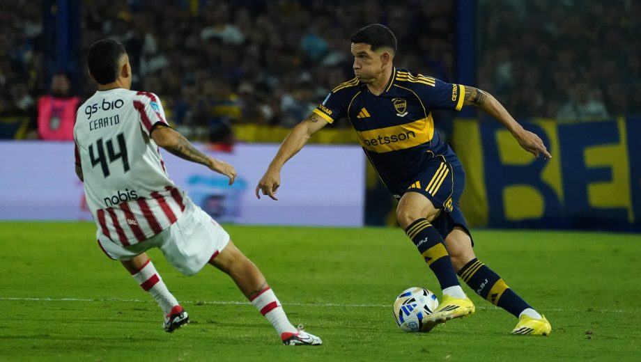 Lautaro Blanco, uno de los titulares de Boca que no descansaría ante Instituto en Córdoba. (Foto: Archivo/Clarín Fotografía)