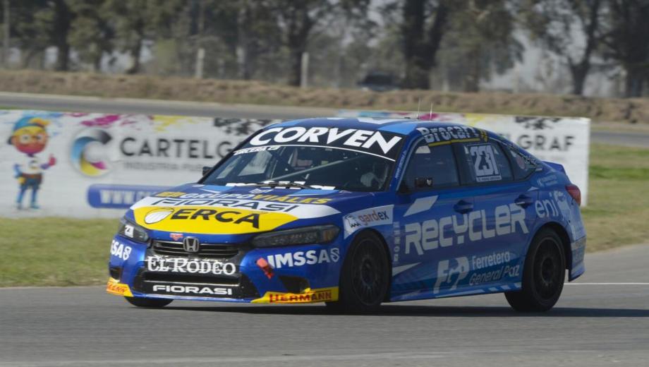 El rionegrino se muestra cada vez más competitivo con el Honda Civic. 
