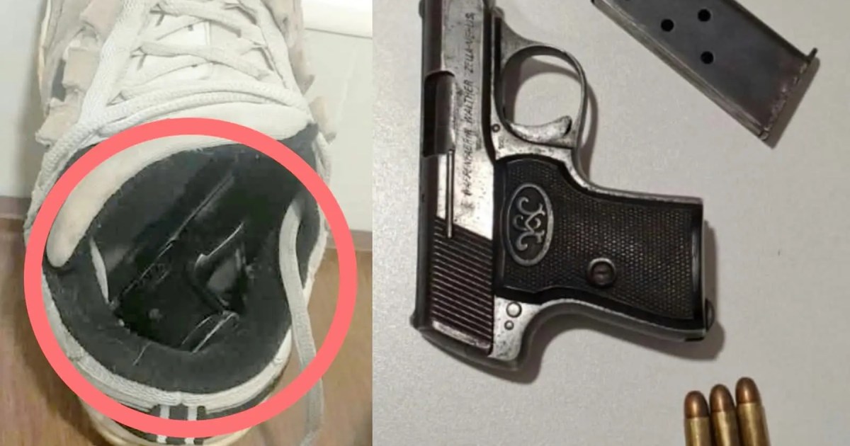 Un joven ingresó al hospital de Bariloche con una pistola escondida en su zapatilla