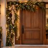 Imagen de Chau a las coronas tradicionales en la puerta: el adorno moderno y elegante que será tendencia en Navidad 2026