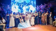 Imagen de Una pasarela de tejidos ancestrales a la alta costura: moda, arte y tradición se encontraron en Junín de los Andes