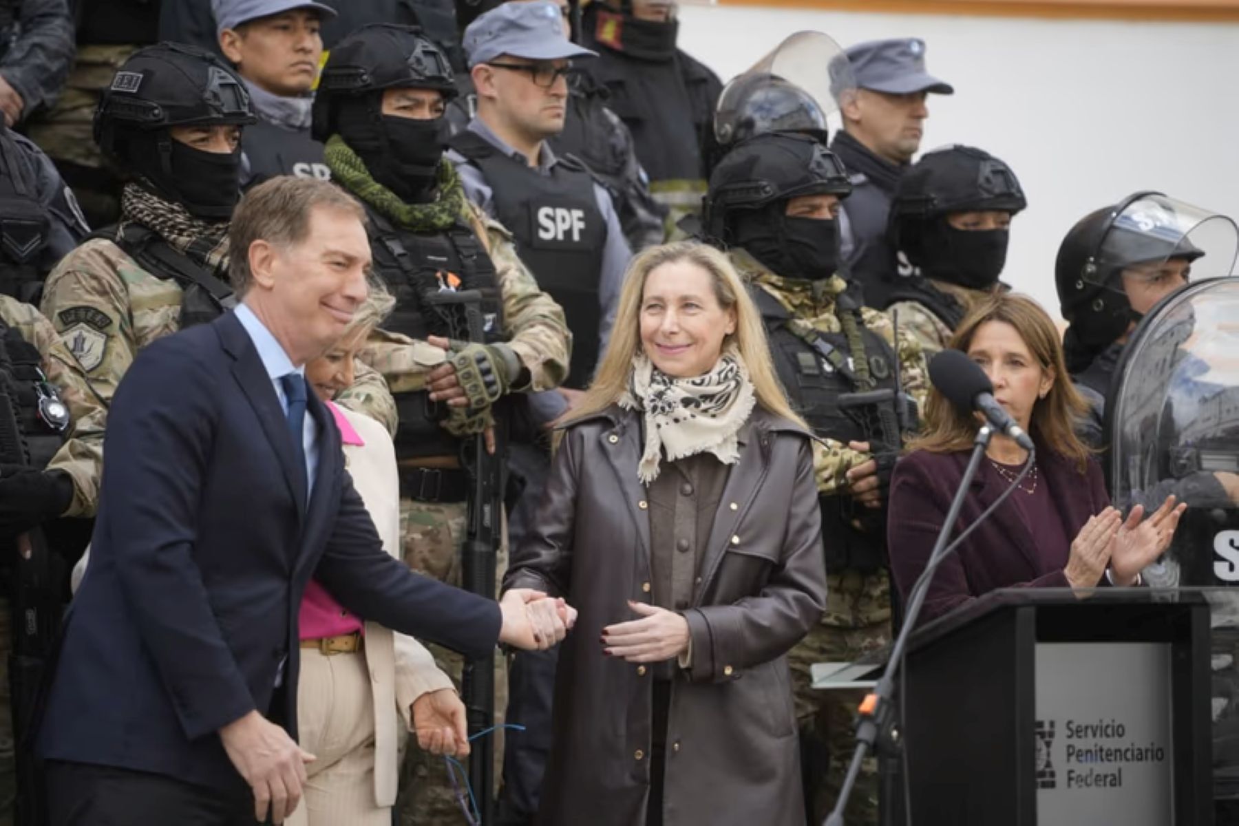 Karina Milei debutó en un acto oficial abordando el cierre de la cárcel de Devoto