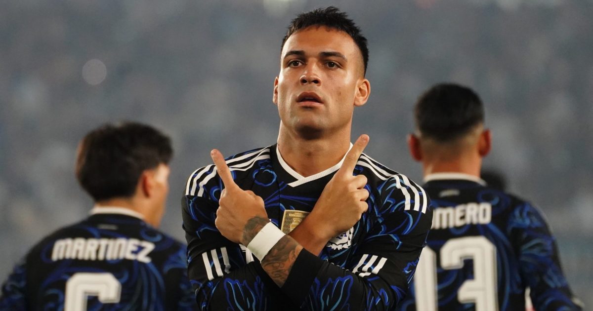 Lautaro Martínez se convierte en el tercer máximo goleador de la Selección Argentina