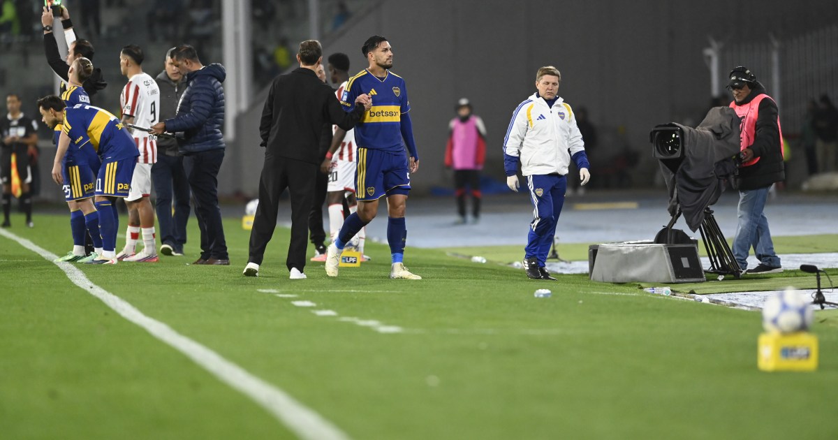 Arruabarrena descarta a Paredes para el partido de Boca ante Vasco da Gama
