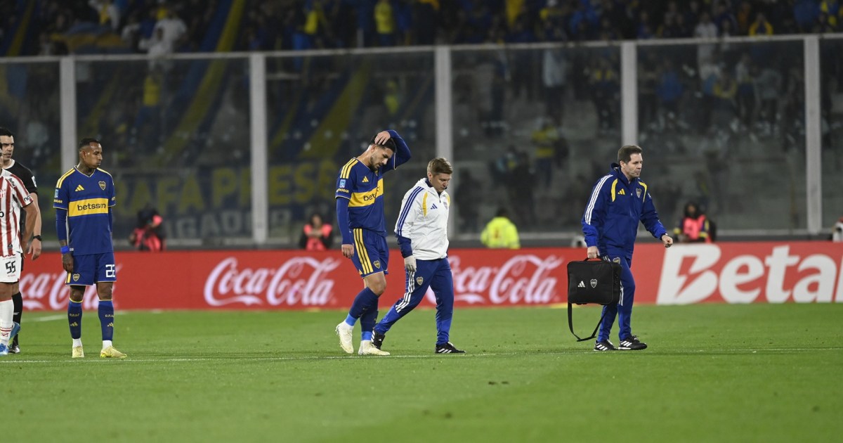 Confirmado: Paredes se desgarró, se pierde las semifinales de la Sudamericana y ¿llega al Superclásico?