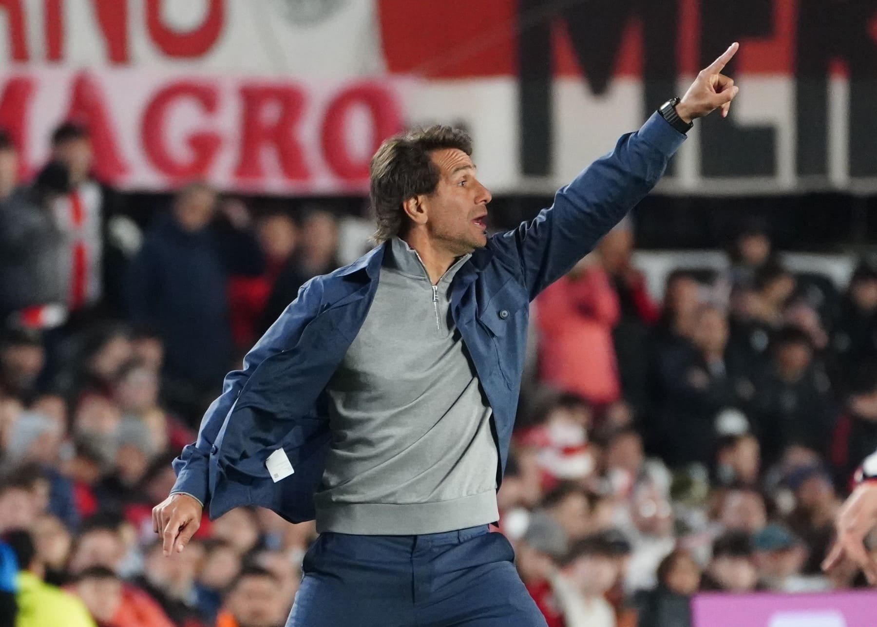 Ponzio: "A River le quedan cinco finales" y se enfoca en el equipo sin polemizar