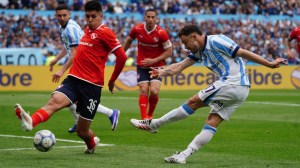 Racing e Independiente empataron 1-1 en el clásico de Avellaneda por el torneo Clausura