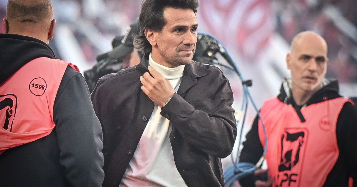 Ponzio, DT de River, critica el arbitraje antes del Superclásico