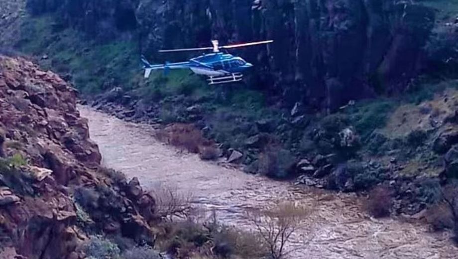 Gendarme desaparecido en Las Lajas: con drones térmicos y buzos, así es el operativo contrarreloj de búsqueda en el arroyo Codihue.