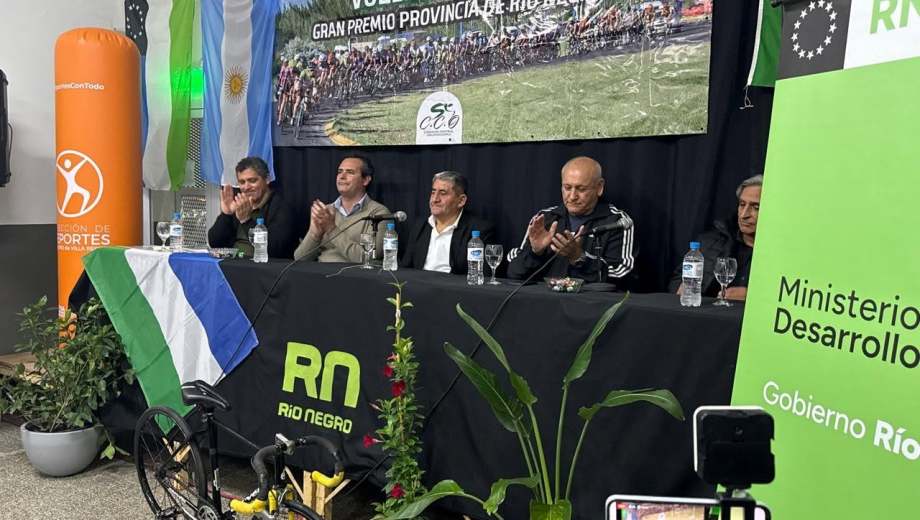 La 83° Vuelta al Valle se presentó en Allen. (Foto: Asociación Italiana Allen)