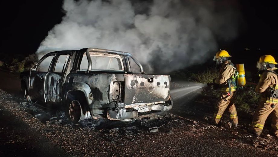 Foto: Gentileza bomberos Voluntarios de Rincón de los Sauces. 
