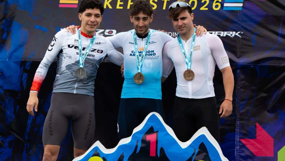 Franco Orocito se subió al podio en la exigente prueba de rally MTB.