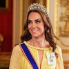 Imagen de Kate Middleton en Windsor: la mítica tiara de Lady Di y el color tendencia de la temporada