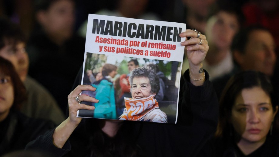 Maricarmen: 70 años en una casa y un desalojo que conmovió a España. Foto: AFP 