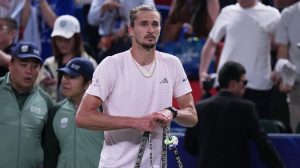 Alexander Zverev, tras su eliminación en China: «No soy un robot, soy un ser humano»
