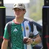 Imagen de Look especial para Franco Colapinto en su llegada al "Media Day" del GP de México