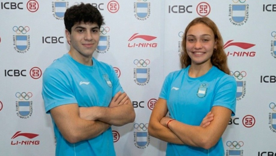 Cecilia Dieleke y Benjamín Nicolás Fernández De Landa serán los abanderados de la delegación argentina. 