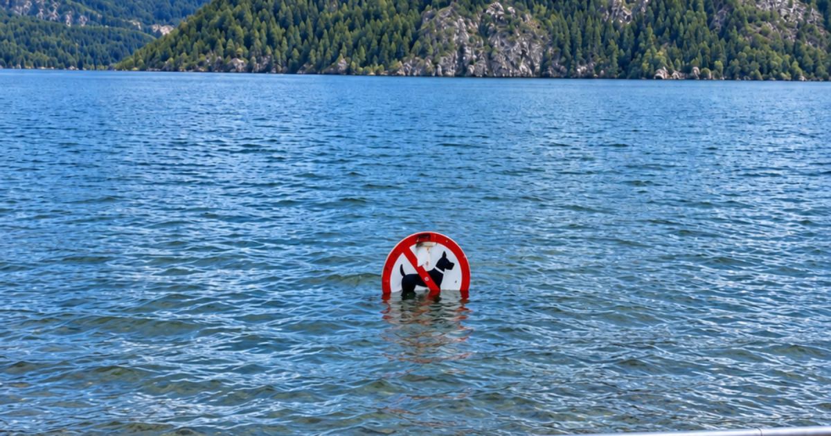 Alerta por crecida del lago Lácar y presencia de troncos flotantes