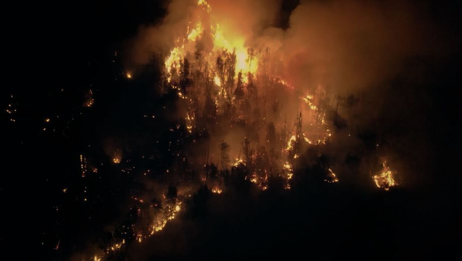 El aumento histórico de las temperaturas y la sequía recurrente transformaron a la Comarca Andina en una zona de alto riesgo (Crédito: M. Fernández Ceballo)