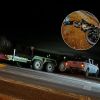 Imagen de Dos heridos en un violento choque en Barda del Medio entre una camioneta y una moto