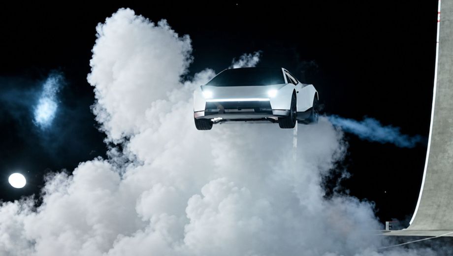 El vehículo eléctrico volador dividió las opiniones de los usuarios en redes sociales. (Foto: Tesla)