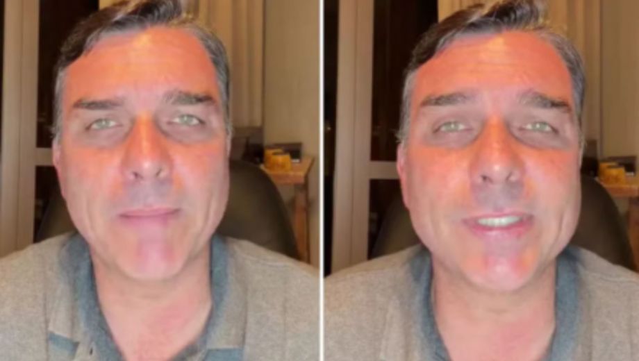 Flavio Bolsonaro envió un mensaje en su instagram (Foto: captura)