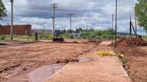 Imagen de Avanza la limpieza de las calles después de la tormenta en Añelo