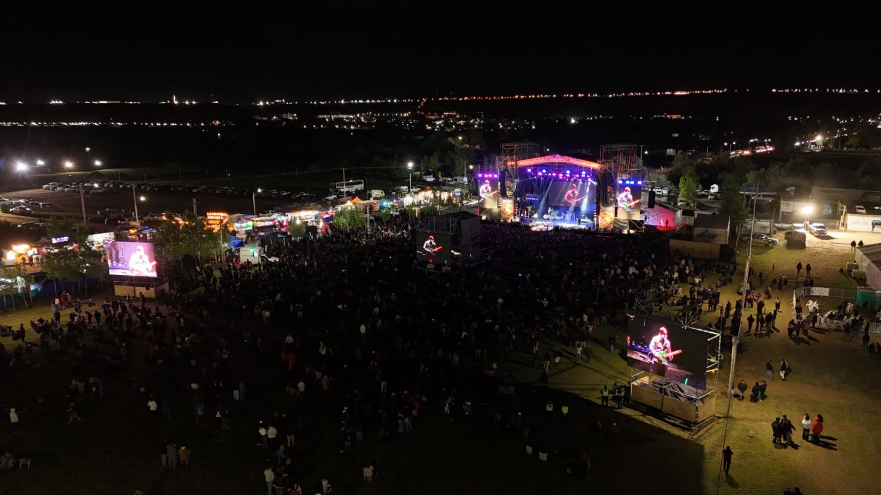 Gran apertura de la Fiesta de los Productores en Añelo con sorteos y música