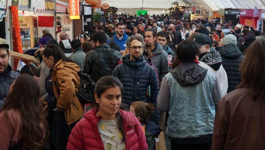 Solo 40 mil personas pasaron por la feria del Centro Cívico durante los últimos cuatro días. Foto: Marcelo Martínez