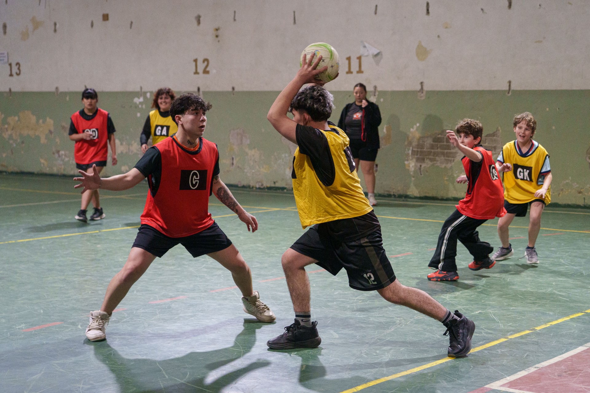 Huemules: el equipo de Bariloche que difunde el netball en Argentina