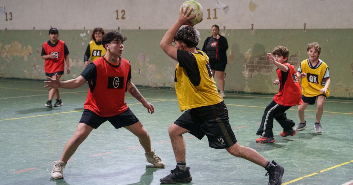 Huemules: el equipo de Bariloche que difunde el netball en Argentina