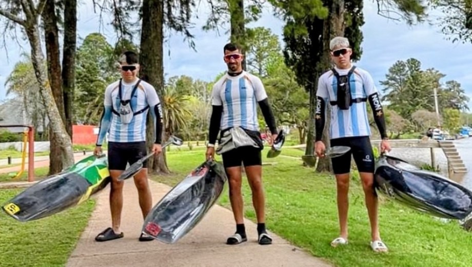 Franco Balboa, junto a los junior Cristian Esparza y Bautista Sandoval, están hace varias semanas entrenando el Gualeguaychú, a la espera del comienzo del Mundial. 