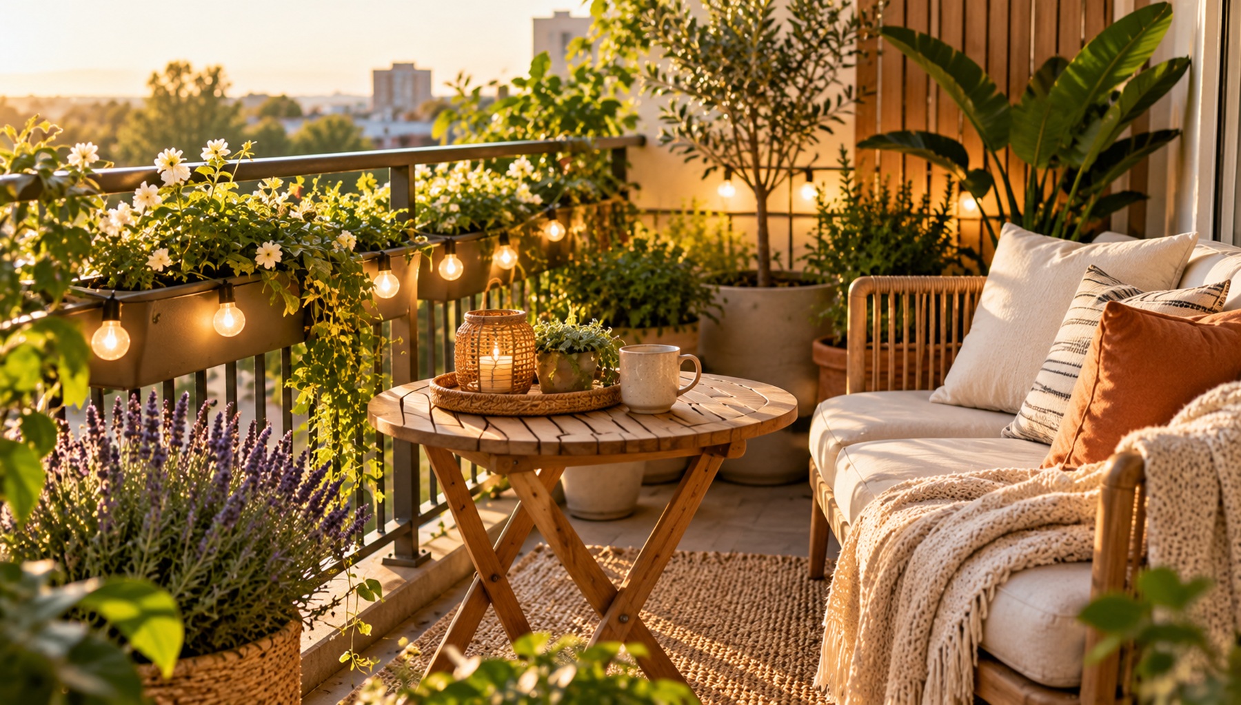 Ideas para renovar tu balcón o patio en primavera sin gastar mucho