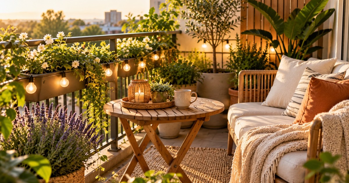 Ideas para renovar tu balcón o patio en primavera sin gastar mucho