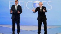 Imagen de Balotaje 2026 en Brasil: Lula y Flávio Bolsonaro cruzaron acusaciones en el último debate