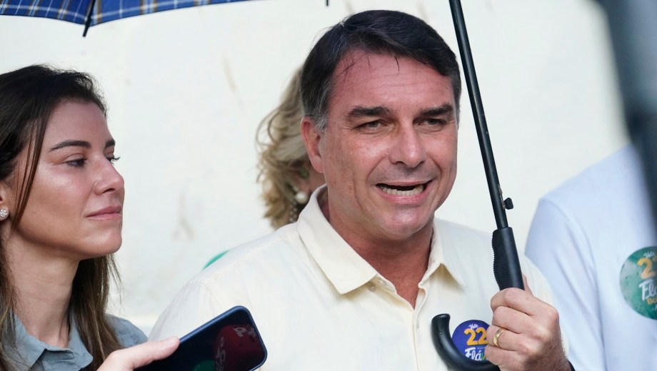 Flávio Bolsonaro. Foto: Clarín Fotografía 