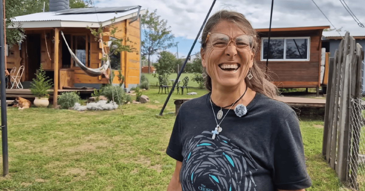 De acróbata de circo a dueña de una cabaña en las sierras de Córdoba