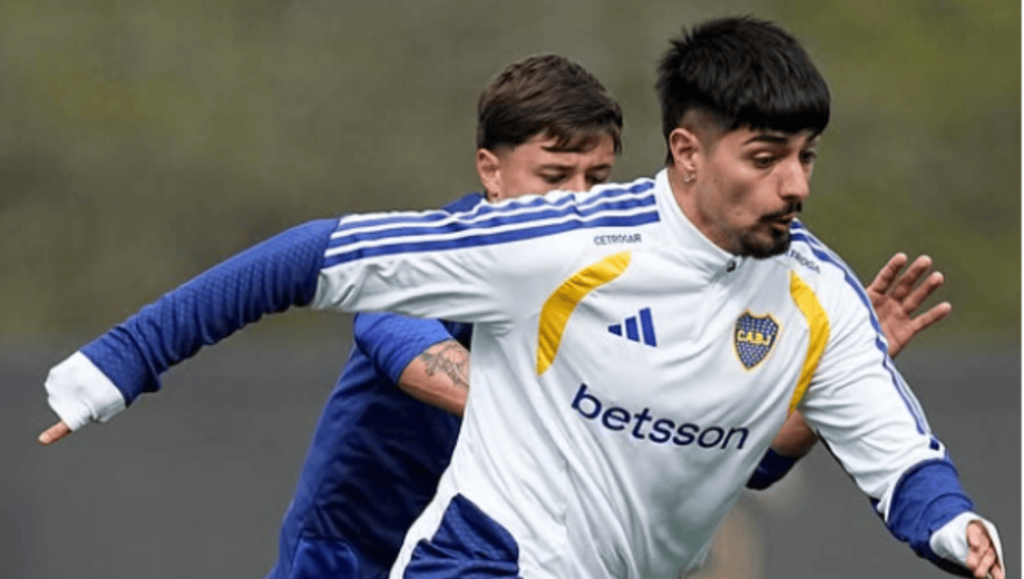 Williams Alarcón, el tapado del Vasco para jugar contra el líder. (Prensa Boca)