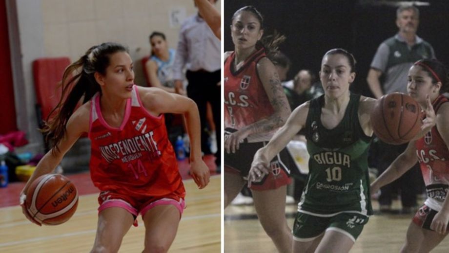 Bases. Sofía Cabrera volvió a las Rojas y Catalina Taño manejará los hijos en las Verdes. (Archivo Matías Subat-Oscar Livera)
