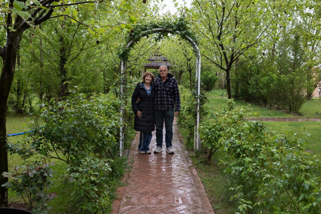 Viviana y Marcelo son oriundos de Luis Beltrán, Valle Medio del río Negro.