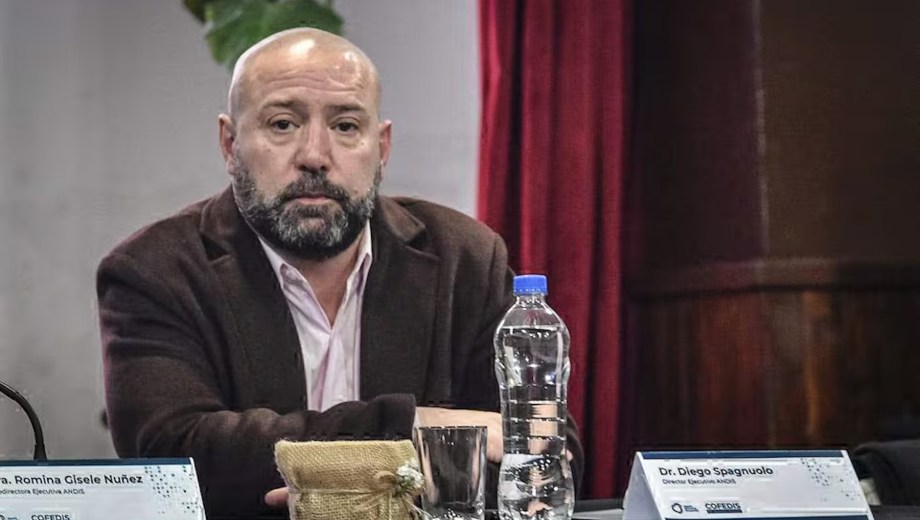 Diego Spagnuolo, exdirector de la Andis, durante un encuentro del Cofedis cuando todavía estaba al frente del organismo. (Foto: gentileza)